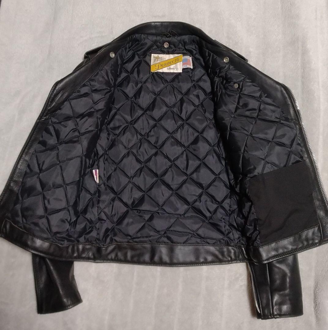 LOT118】schott ダブルライダース（36） - メルカリ