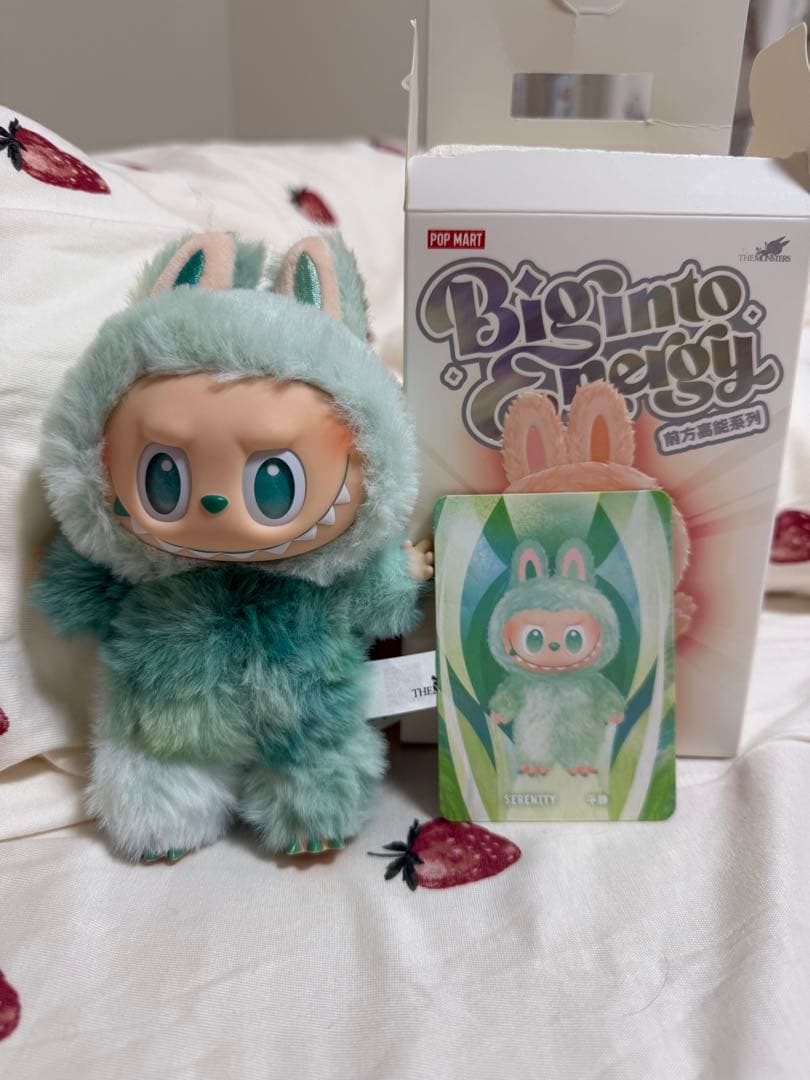labubu Big into Energy Luck ぬいぐるみ