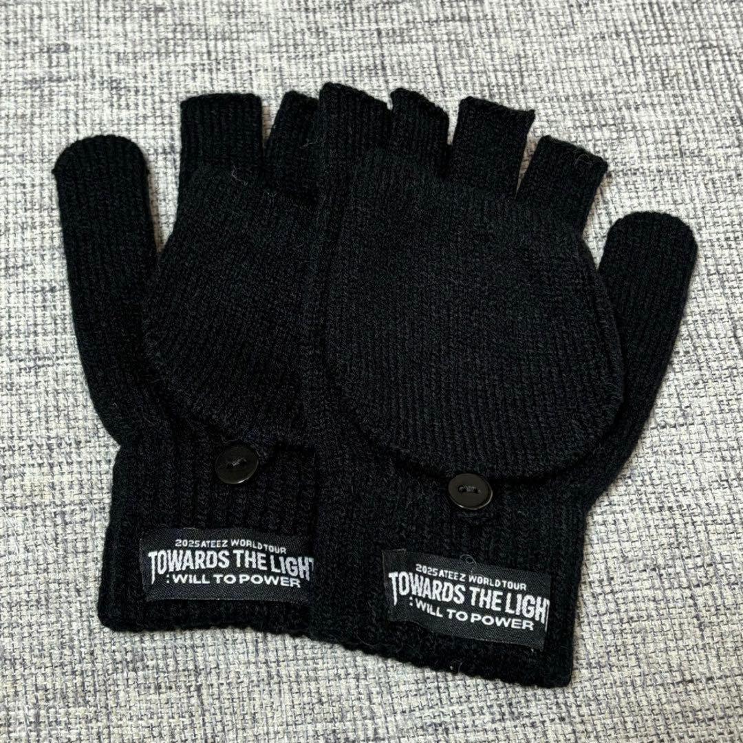 ATEEZ ヨーロッパ 限定 MD MITO イヤーマフ 耳あて 手袋セット