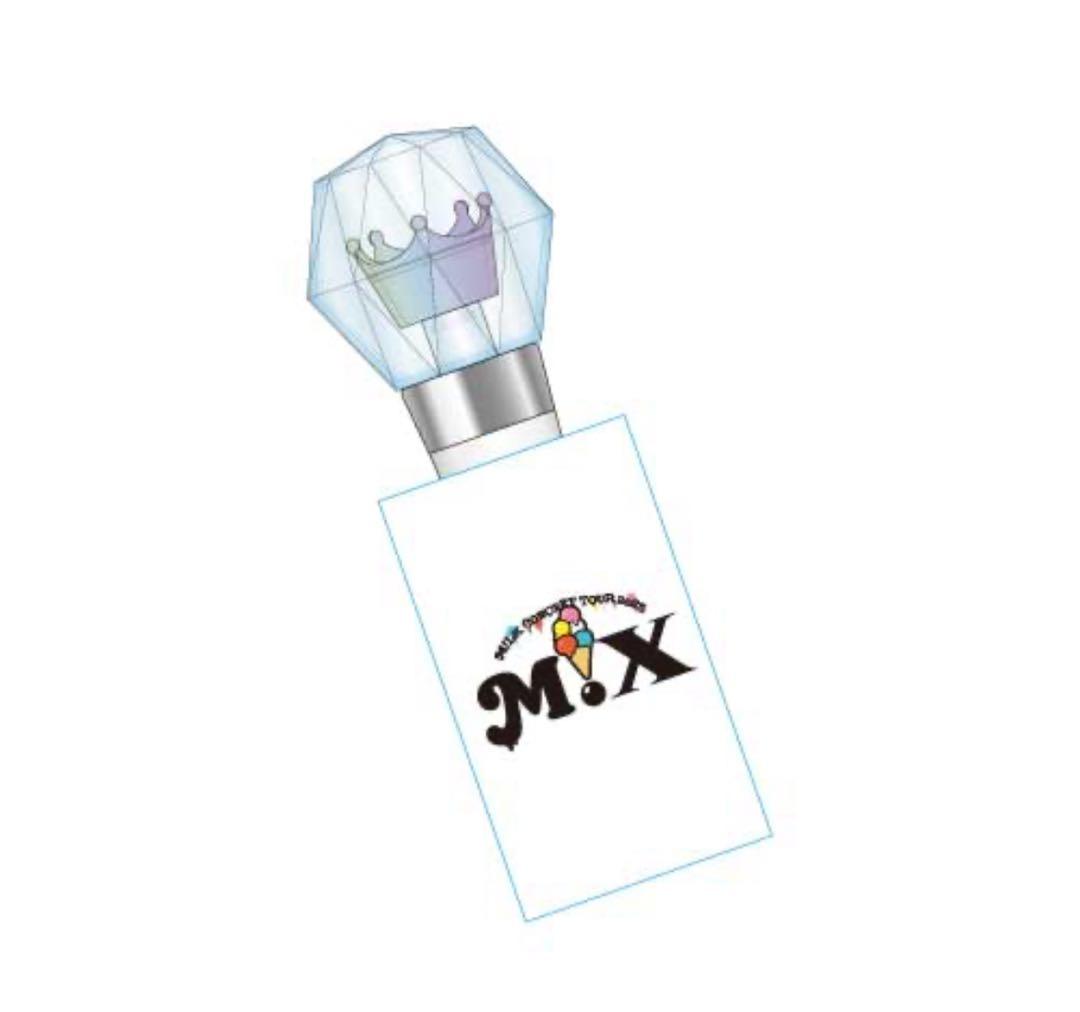 M!LK］ミルクラスタルスティック3 ペンライト ミルク 新品未開封