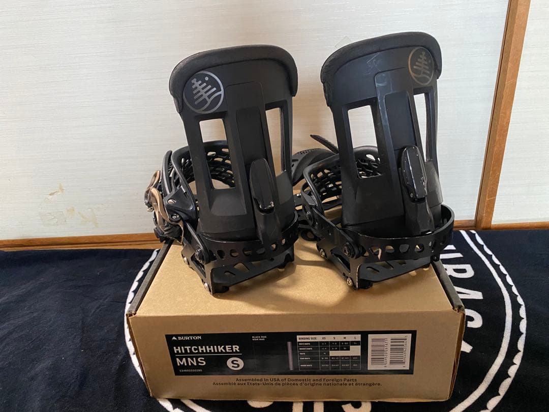 BURTON HITCHHIKER MNS S ブラック　スプリットボード Burton Hitchhiker Splitboard Bindings 2026 – THE SKI MONSTER