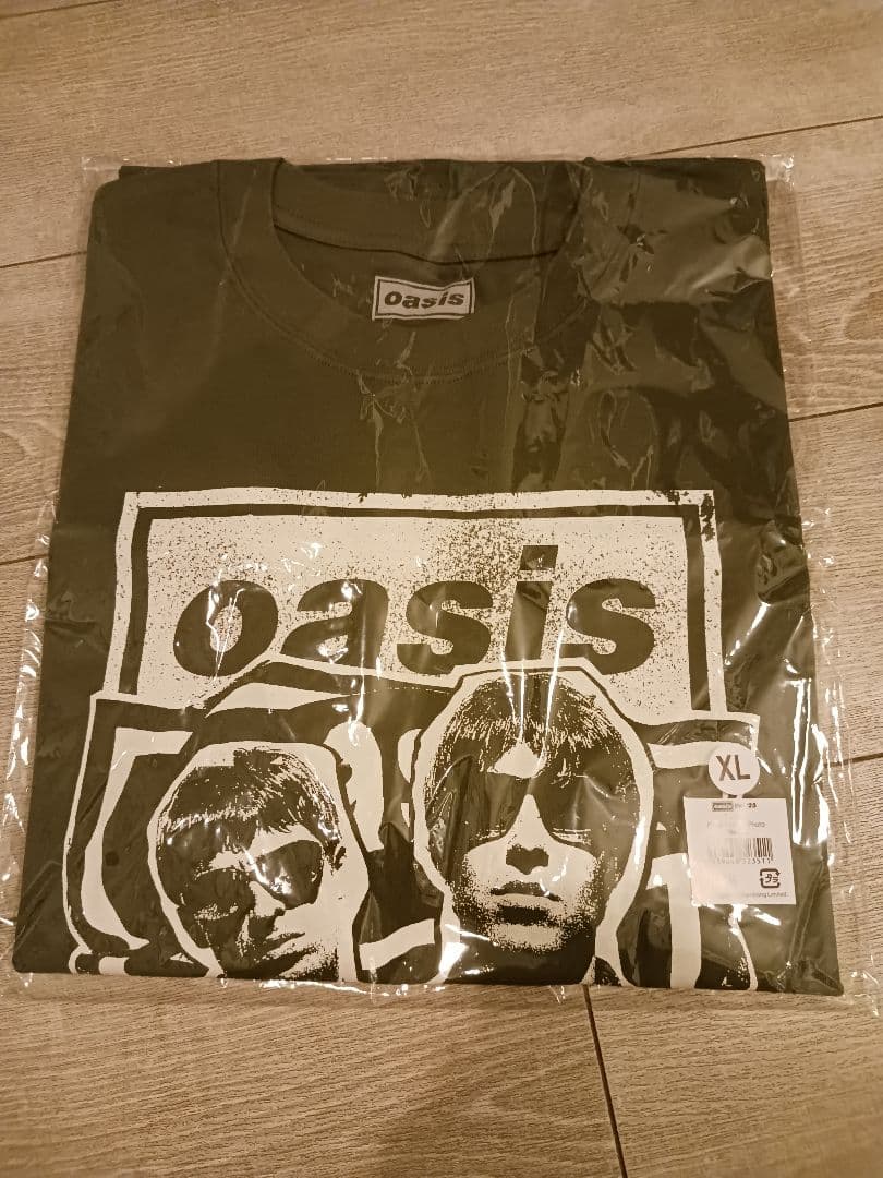 oasis Tシャツ XLサイズ オリーブグリーン 完売品