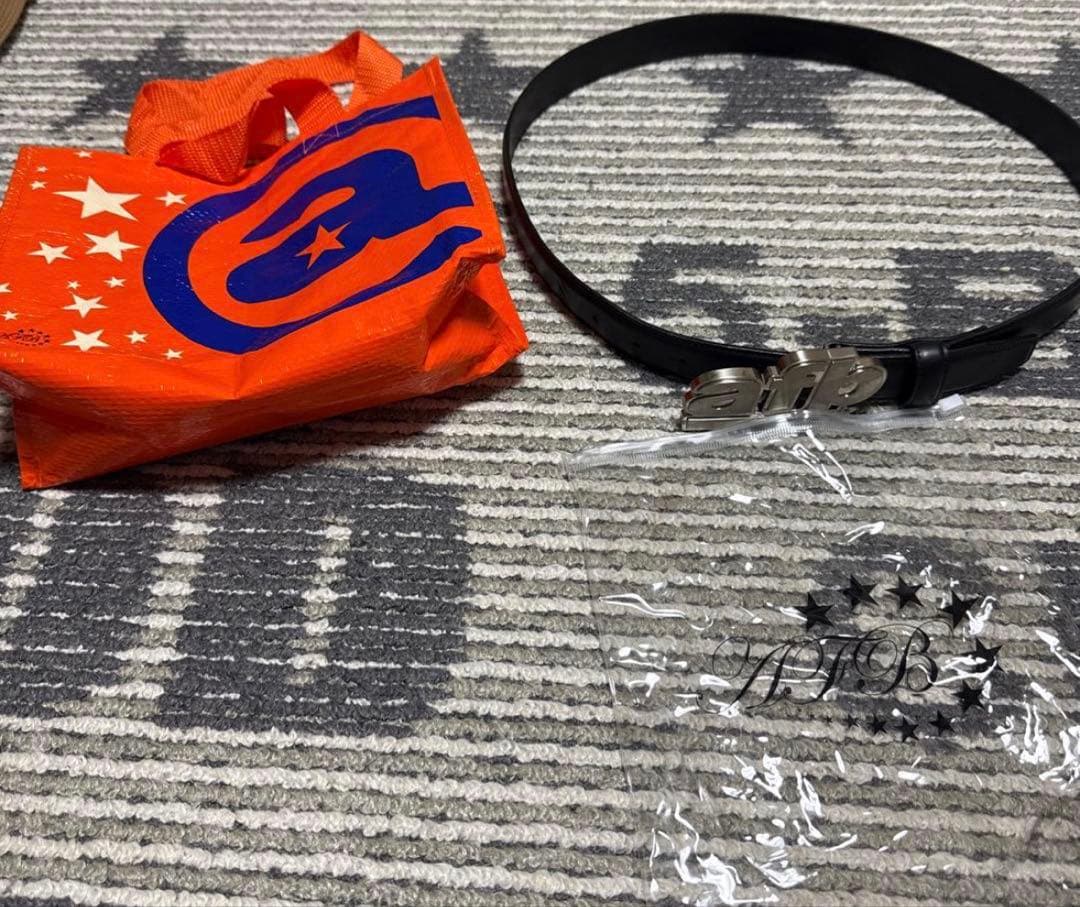 小物 afb LOGO BUCKLE BELT xxl black LOGO BUCKLE BELT – AFB