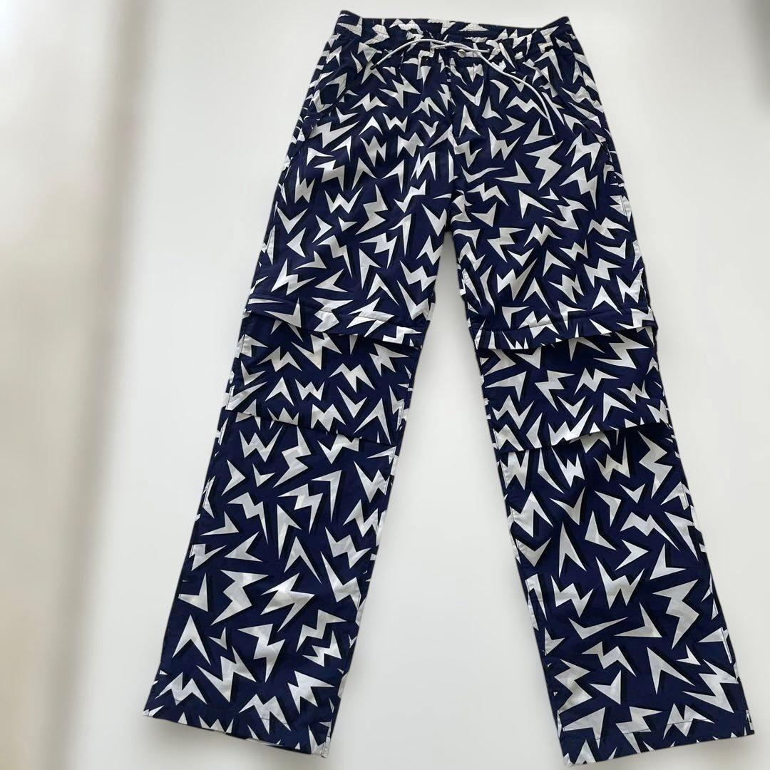 MARK&LONA マーク&ロナ レディース レインパンツ 総柄 2way レディース