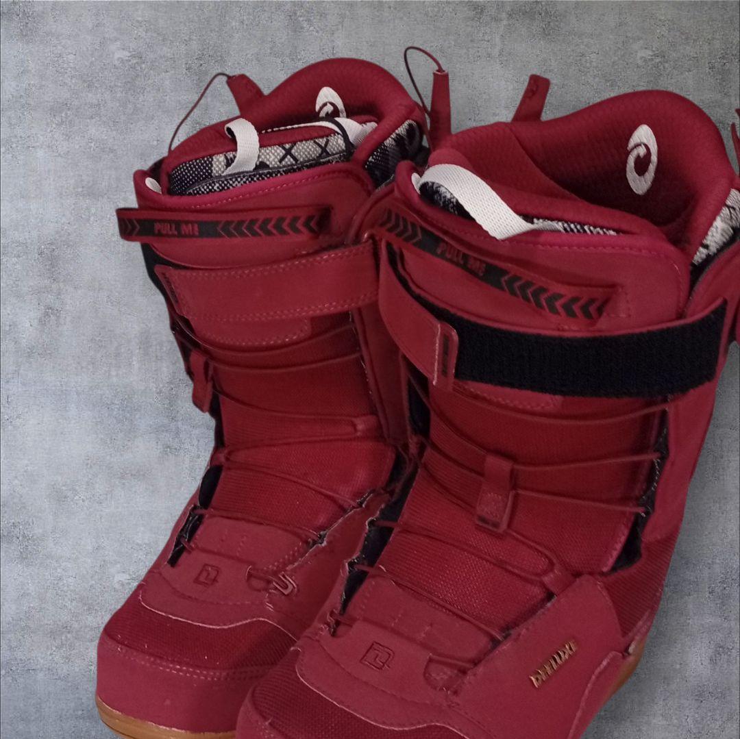 D*3様 ディーラックス ID スノーボードブーツ 27.5cm　ワインレッド