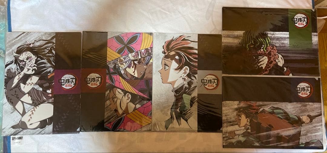 鬼滅の刃　クリアファイル　まとめ売り