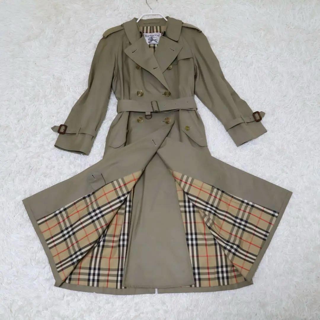 バーバリー トレンチコート ベージュ ノバチェック - メルカリ