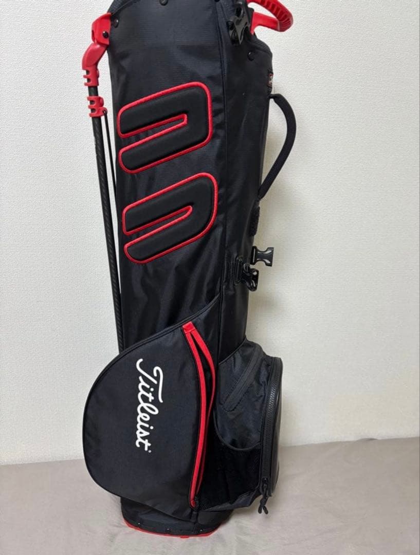 TITLEISTキャディバックTB22SX5-006※クラブプロテクター付！！ - メルカリ