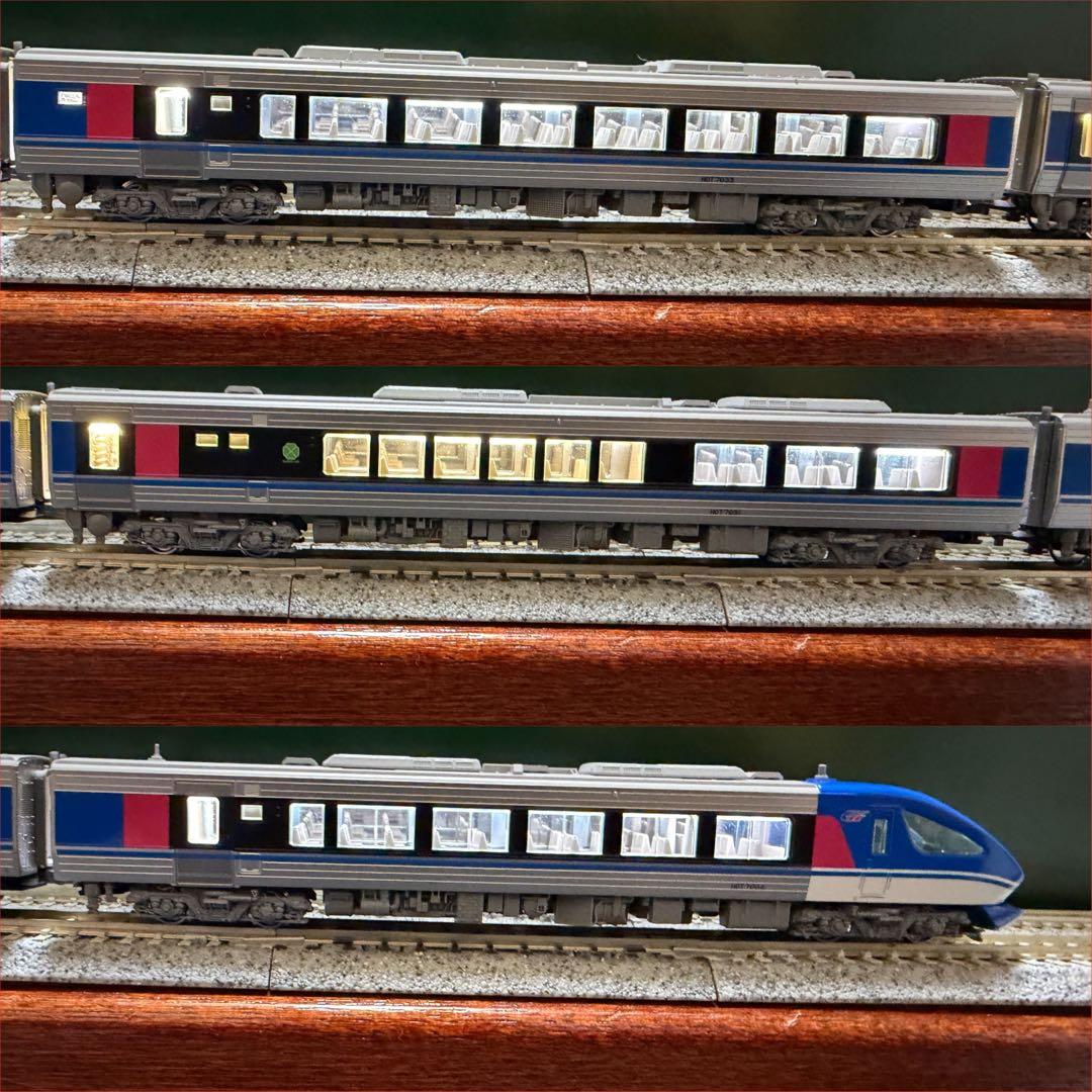 【室内灯有】KATO10-1693智頭急行HOT7000系「スーパーはくと」6両