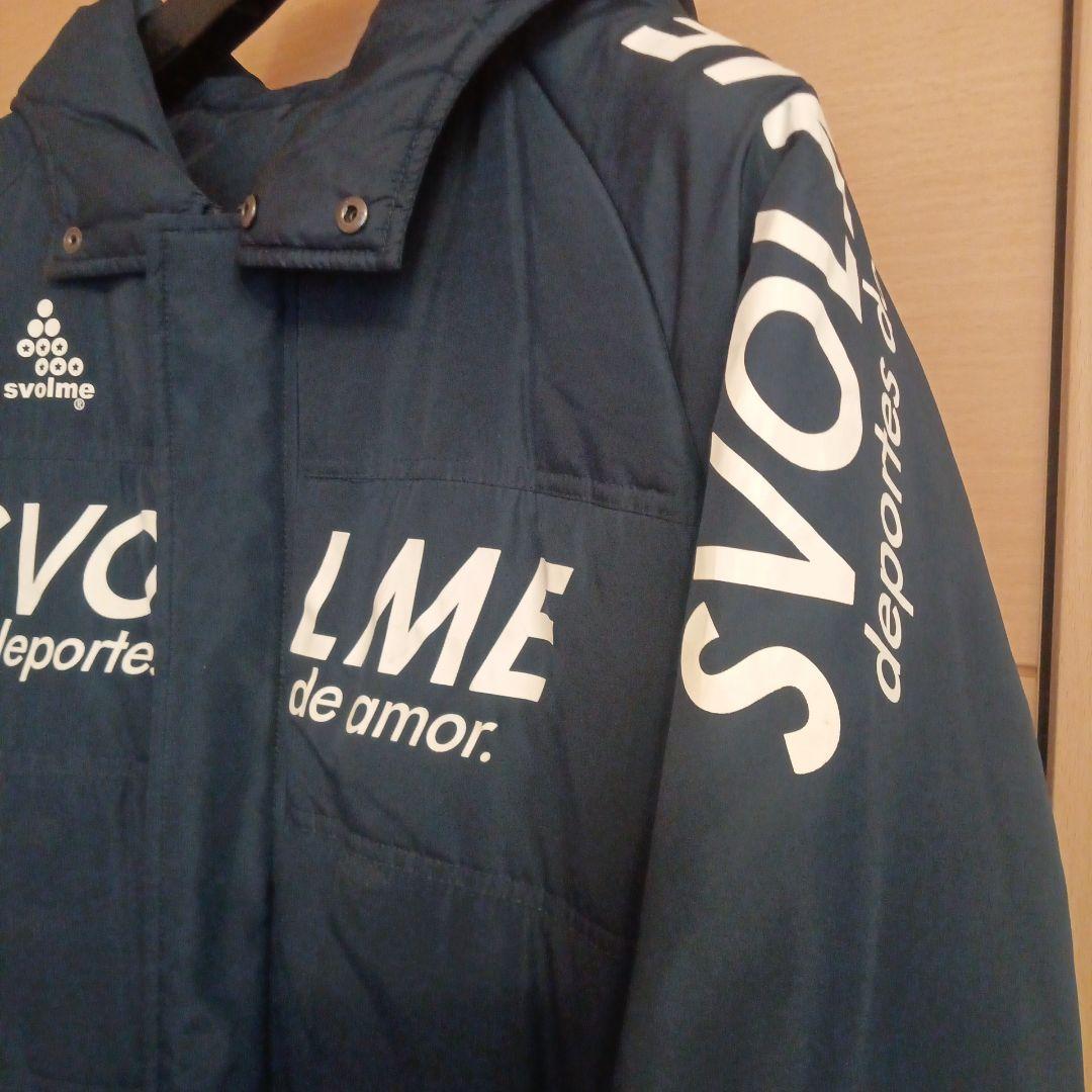 SVOLME ロゴ入りベンチコート ネイビー - メルカリ