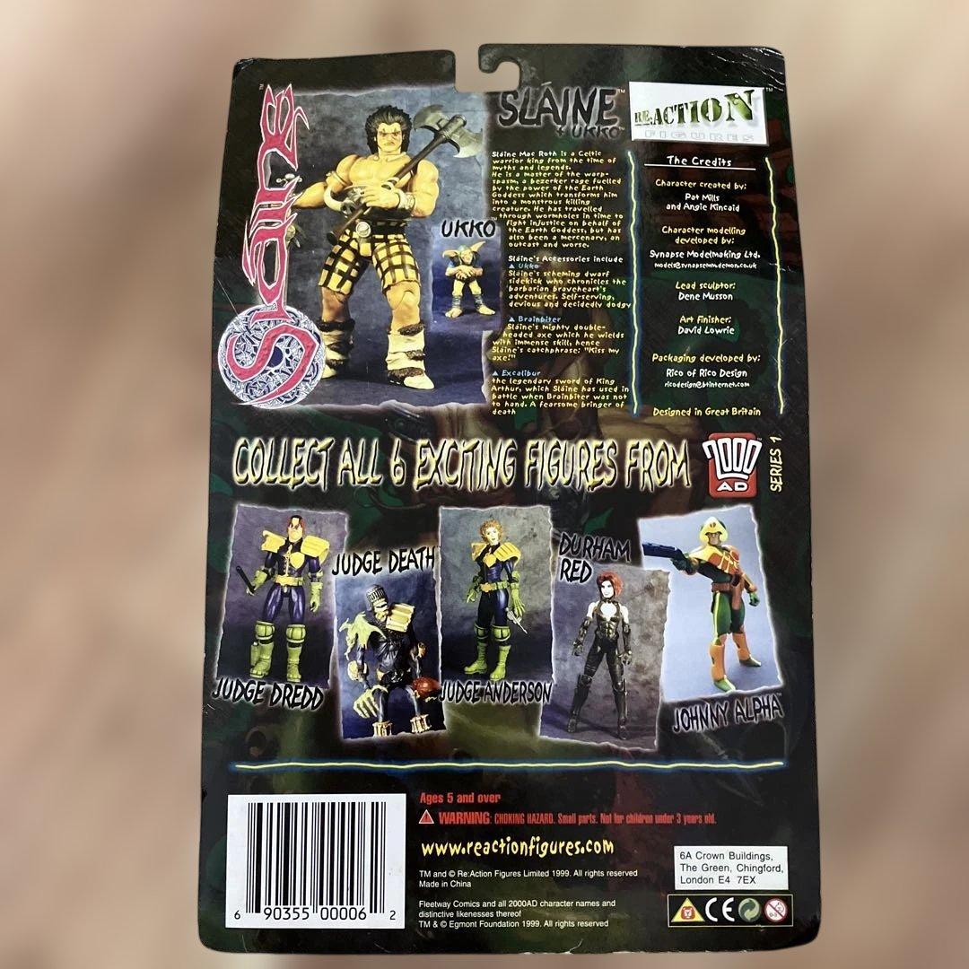 SLAINE & UKKO フィギュア 2000AD