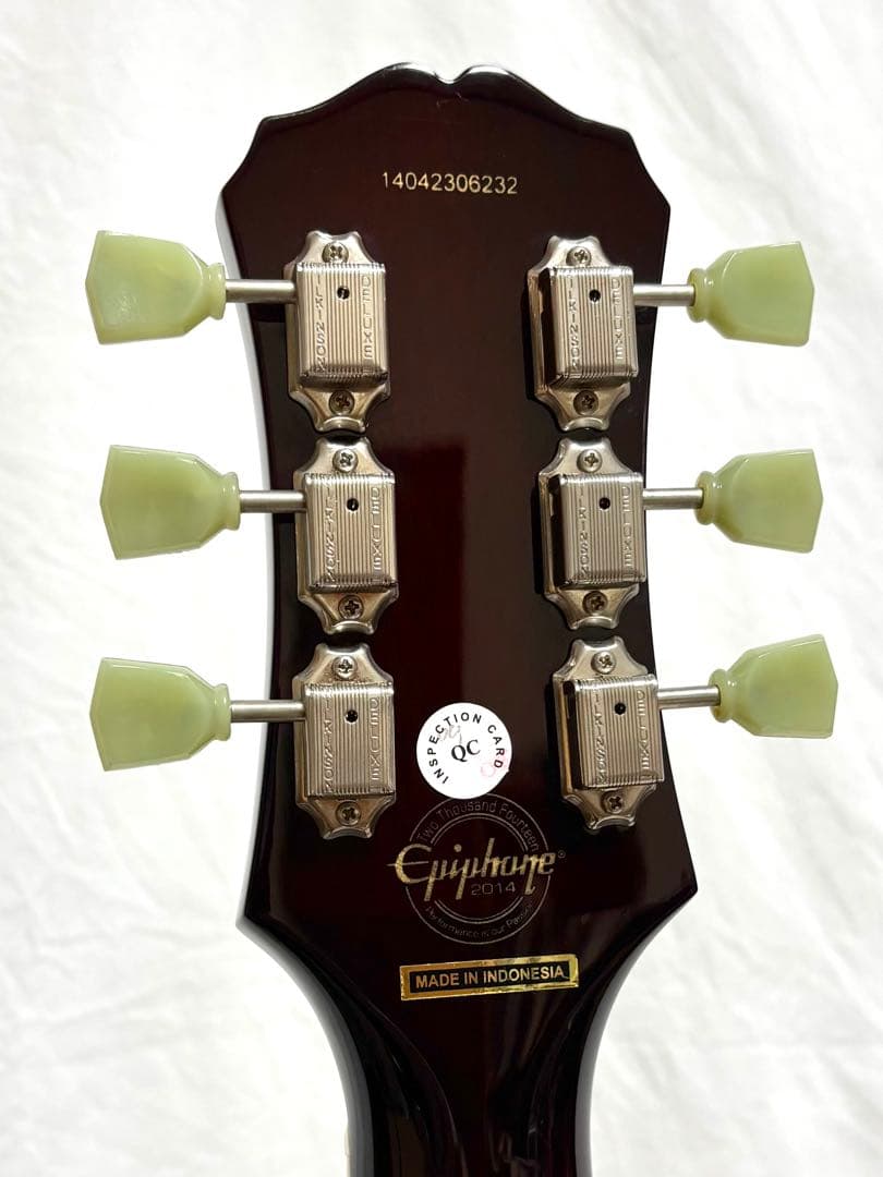 新品弦張替済】Epiphone Les Paul FLORENTINE - メルカリ