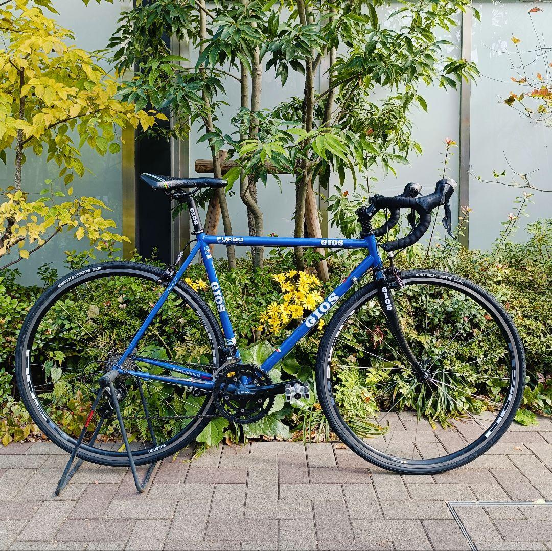 GIOS FURBO ロードバイク (540mm/タイヤ新品) クロモリ GIOS（ジオス） 2018年モデル FURBO（フルボ） [ロードバイク