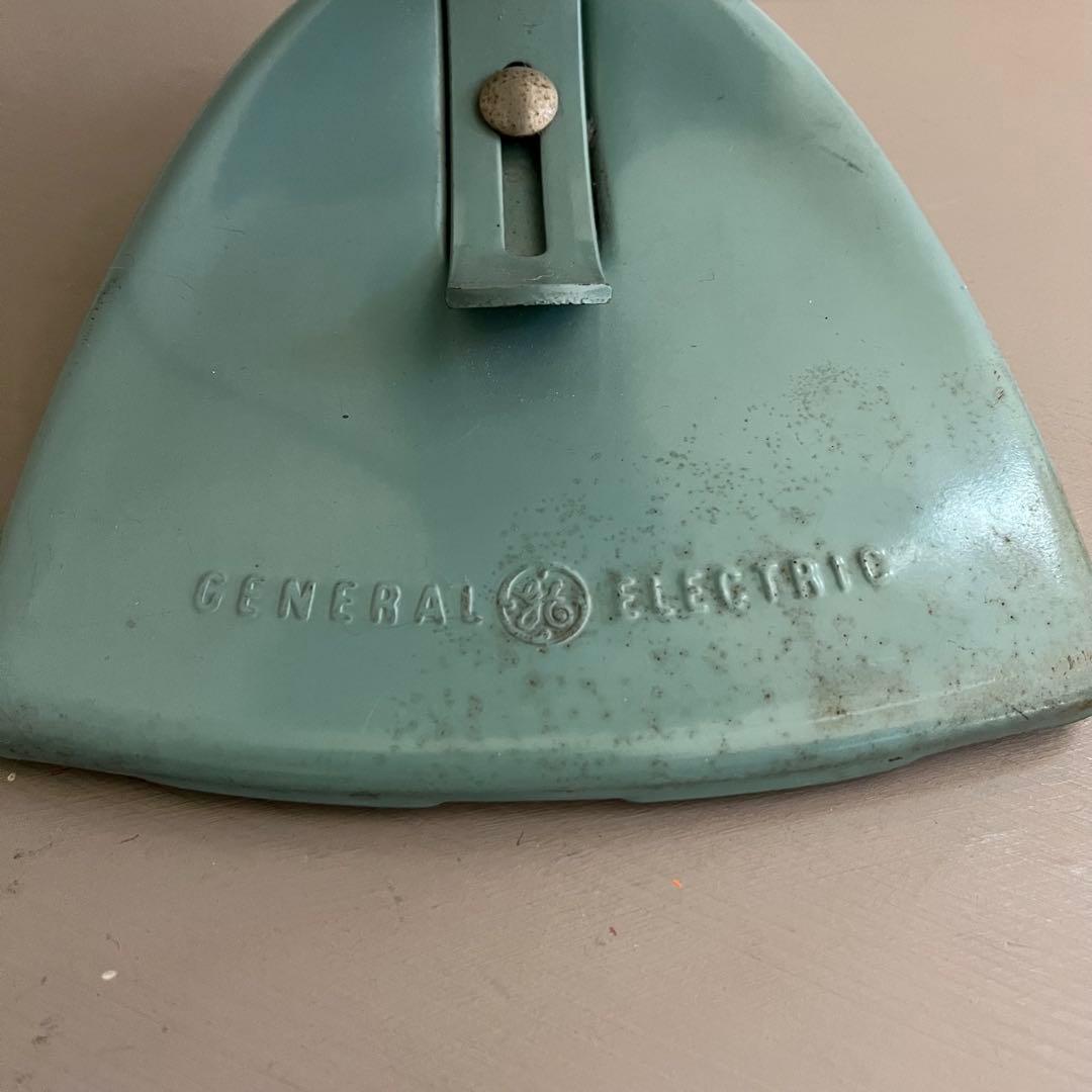 レア！GE ゼネラルエレクトリック 扇風機 アクアブルー レトロ | 激安