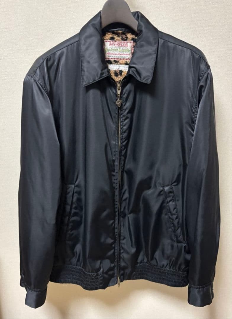 WACKO MARIA × McGREGOR ナイロンアンチフリーズ レオパード WACKO