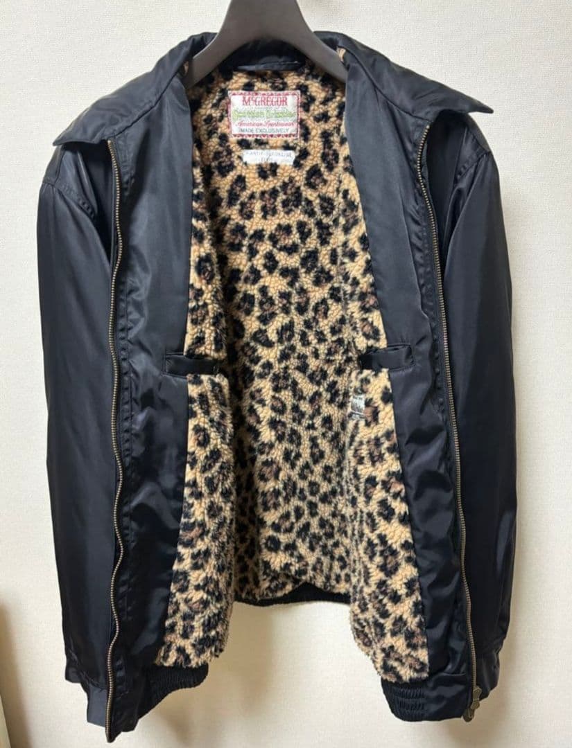 WACKO MARIA × McGREGOR ナイロンアンチフリーズ レオパード WACKO