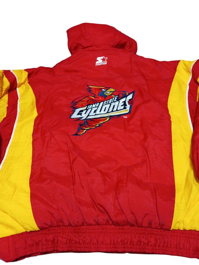90s STARER アイオワステートサイクロンズ プルオーバージャケット
