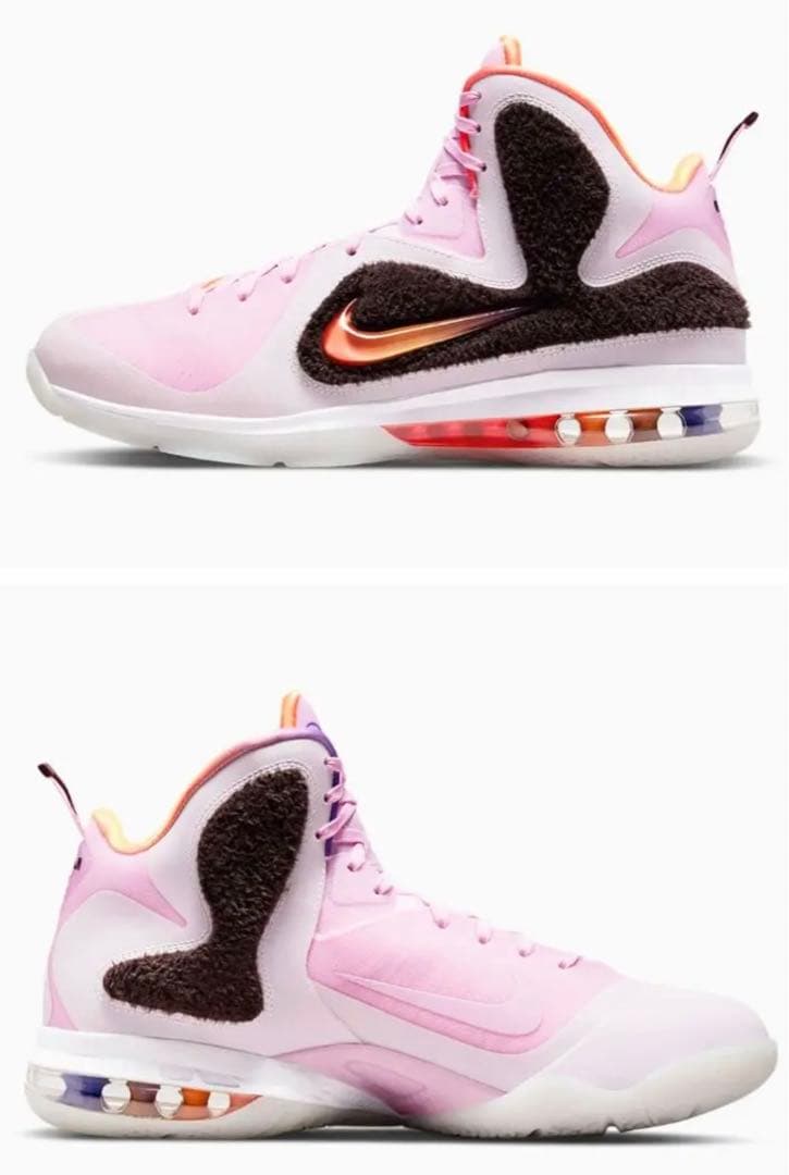 Nike LeBron 9 スニーカー レトロ リーガルピンク 27cm - メルカリ