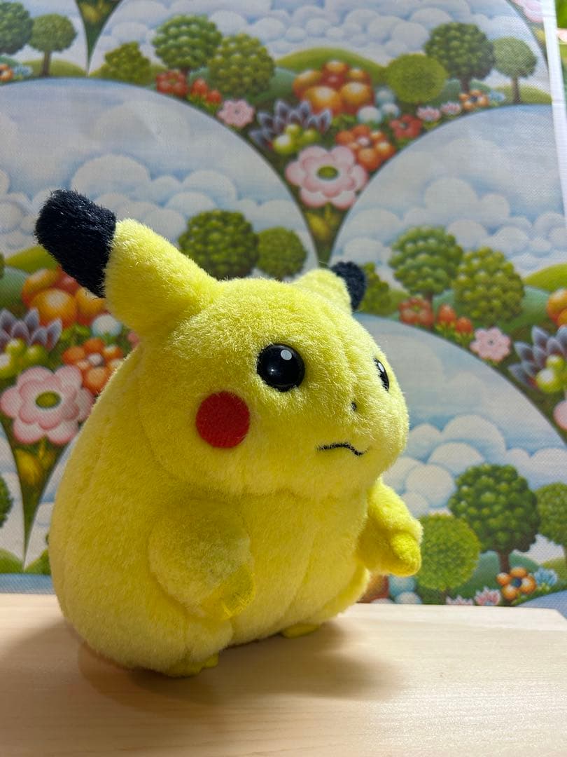 レア‼️初期 TOMY ピカチュウ ぬいぐるみ 当時物 希少 ポケモン フィギュア
