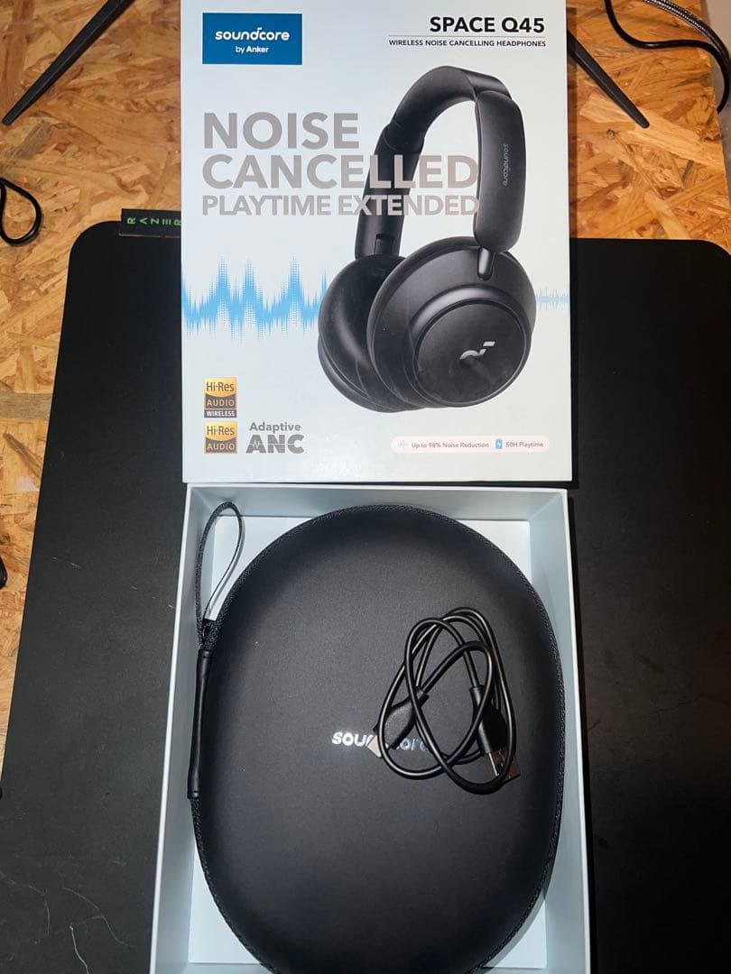 ヘッドホン soundcore SPACE Q45 anker Soundcore Space Q45 | ワイヤレスヘッドホンの製品情報 | Anker Japan