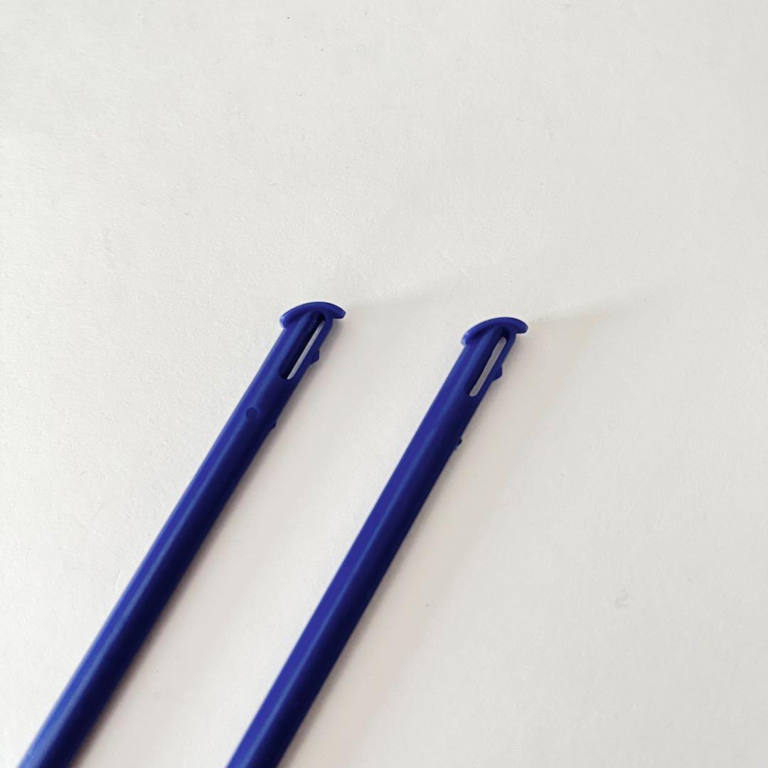 新品 Newニンテンドー 3DS LL タッチペン 2本セット 青 Blue - メルカリ