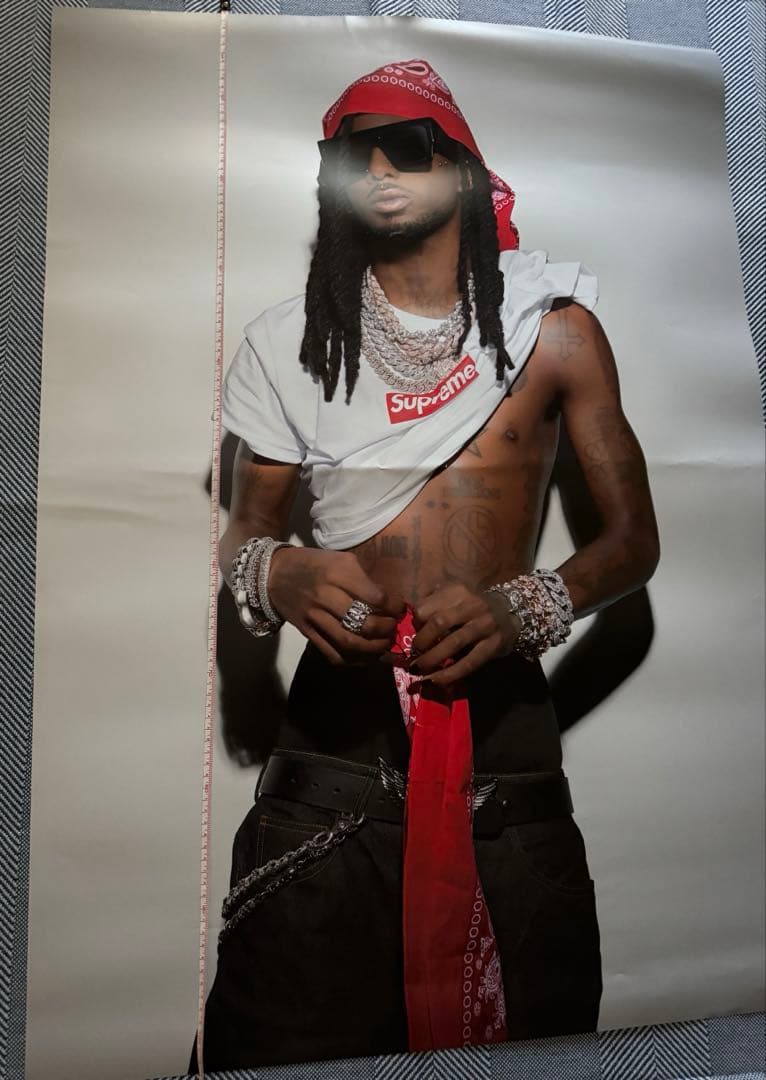 Playboi Carti Supreme 25FW ポスター 【原本】