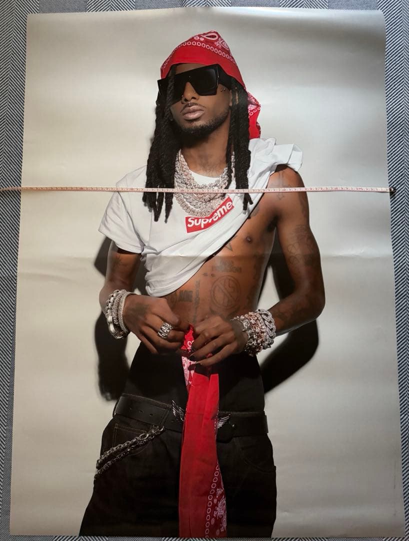 Playboi Carti Supreme 25FW ポスター 【原本】