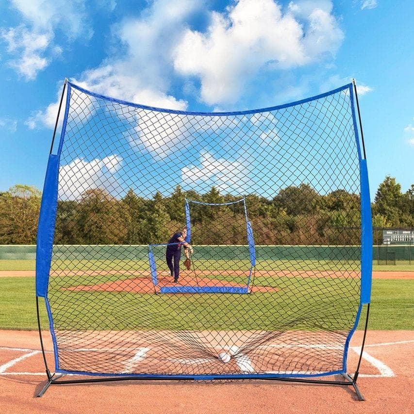 野球防球ネット 投手用ネット 4.8X3m練習用 自宅 キャリーバッグ付き