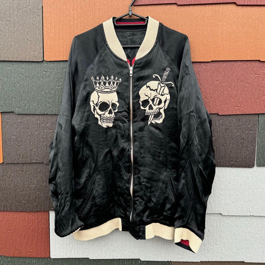 JUNKSTAR ジャンクスター リバーシブル スカジャン Lサイズ - メルカリ