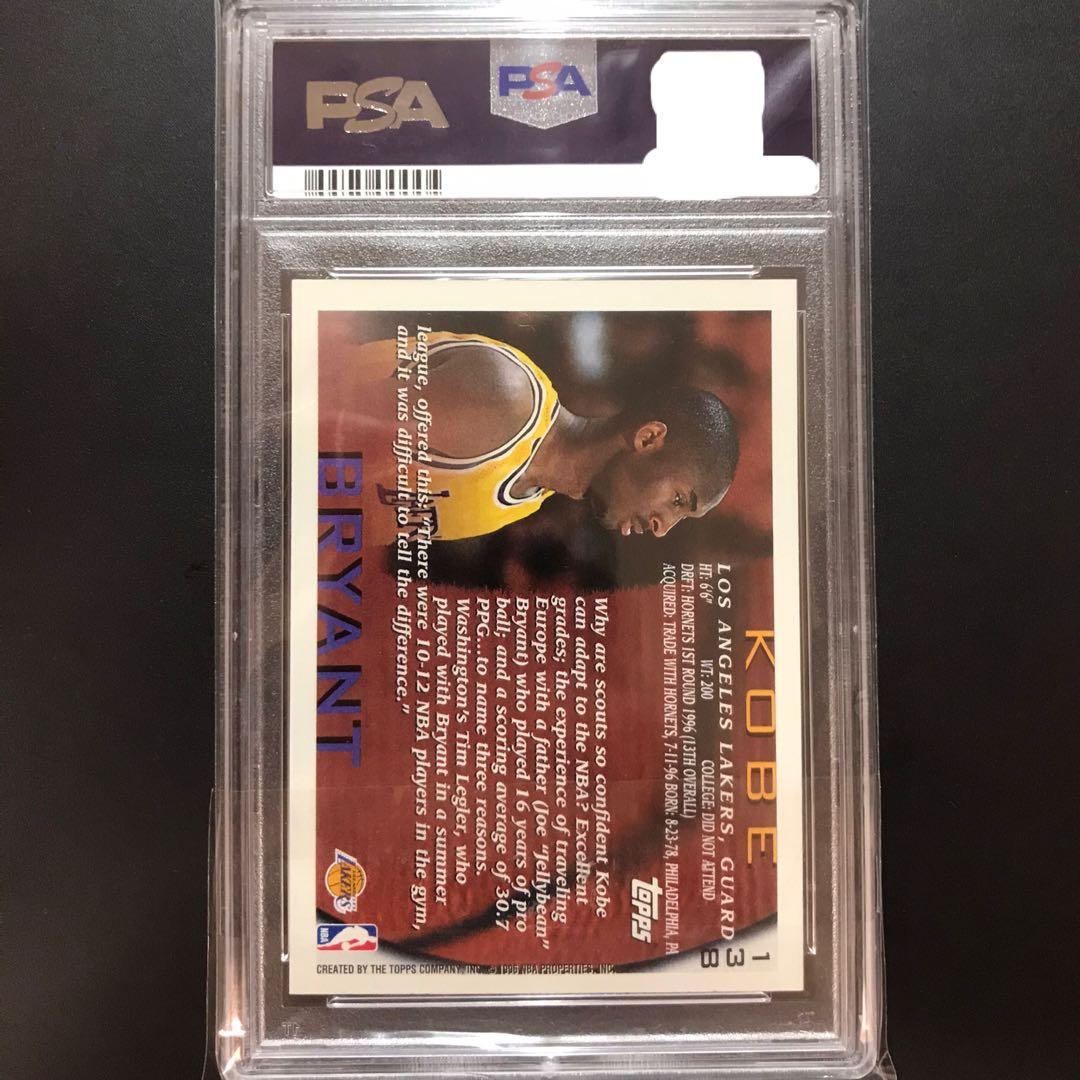 【A24】 NBA カード Kobe Bryant topps RC PSA8