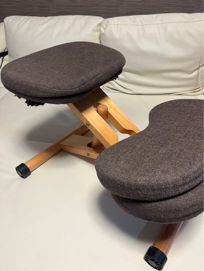 宮武製作所 プロポーションチェア バランスチェア ブラウン 補助