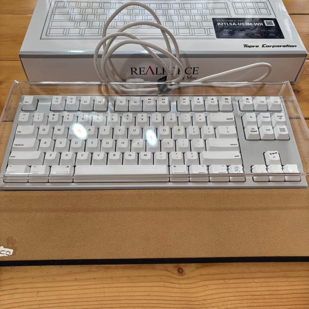 REALFORCE for Mac US配列R2 カバー アームレスト付