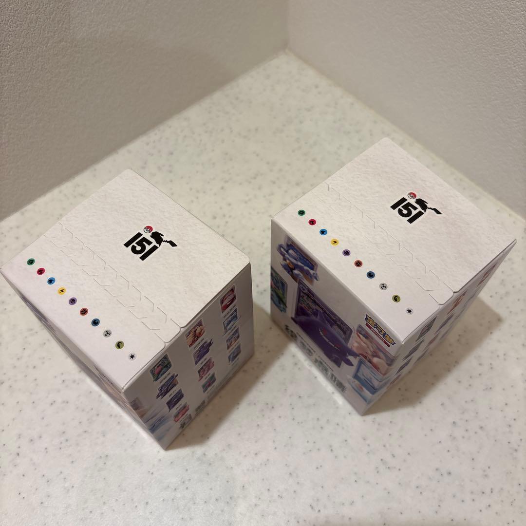 中国限定 ポケモンカード 絵夢点睛 151 パック＆フィギュア 2boxセット