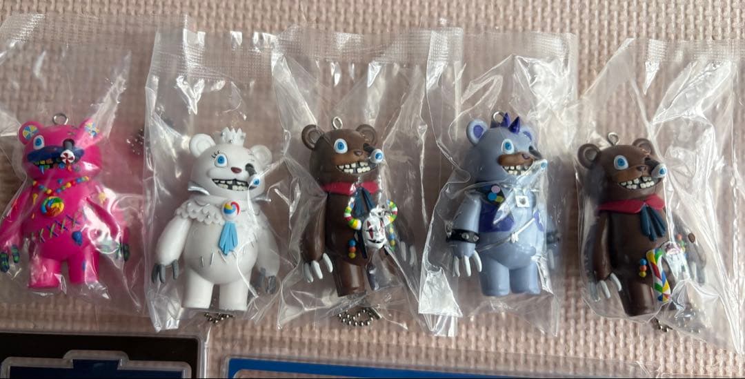 ハミクマ コレクタブルキーチェーン 全5種