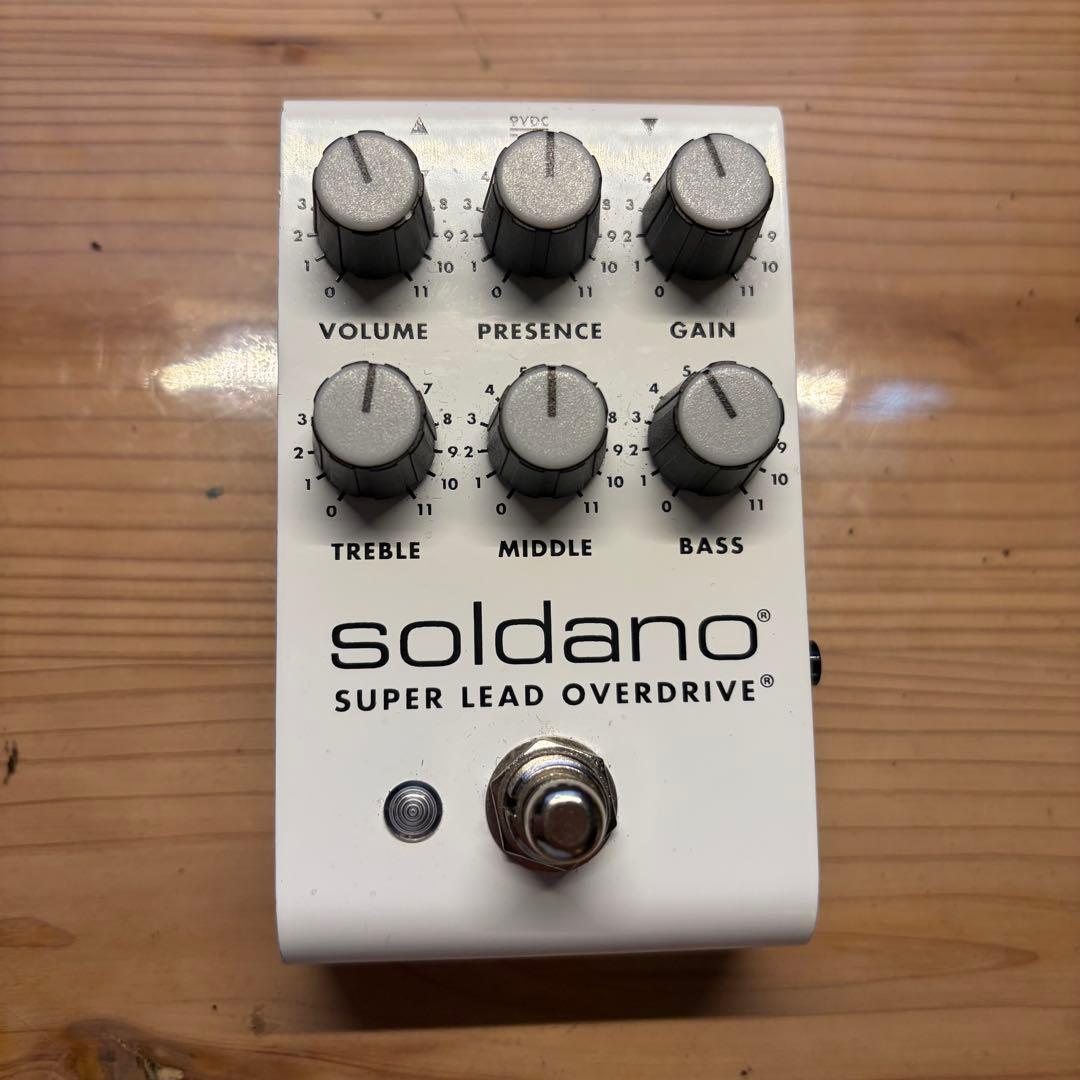 Soldano SUPER LEAD OVERDRIVE SLO ワンオーナー SLO Pedal - soldano.com