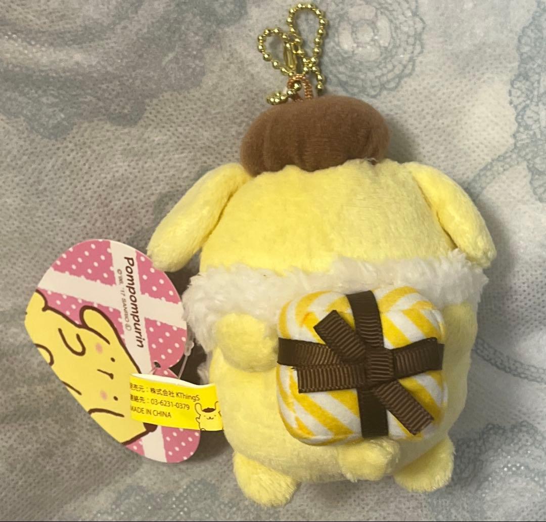 【新品・タグ付き】ポムポムプリン　バレンタイン　マスコット　カフェ限定発売