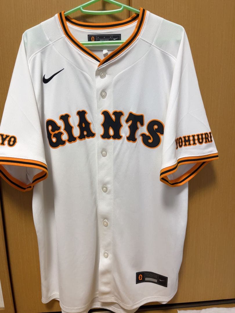 ジャイアンツ GIANTS 若林楽人 HOMEユニフォーム Mサイズ - メルカリ