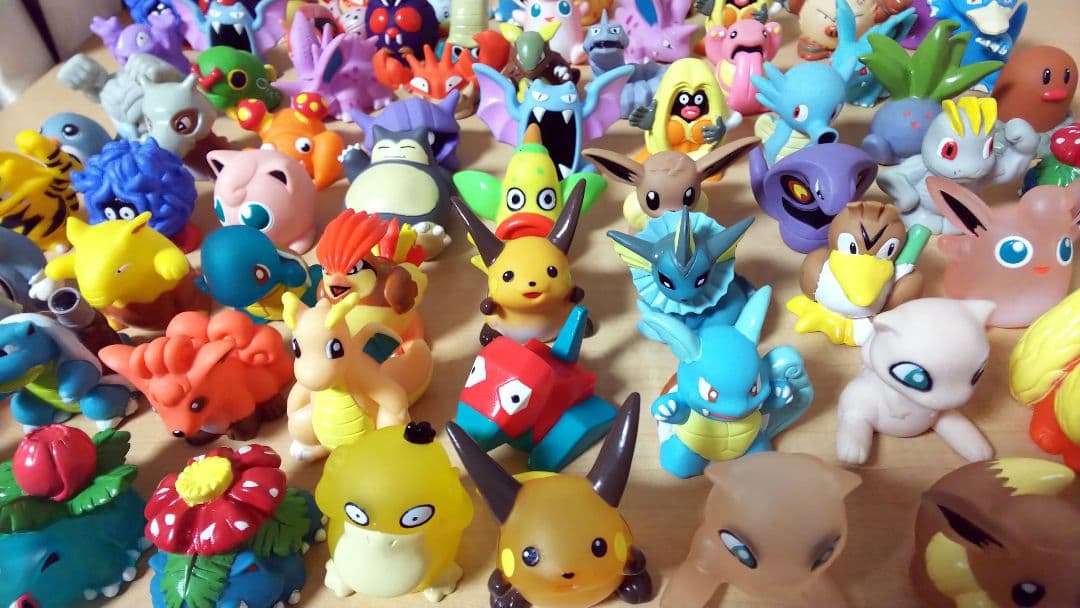 ポケモンキッズ ソフビ指人形 初代 クリア 他 - メルカリ