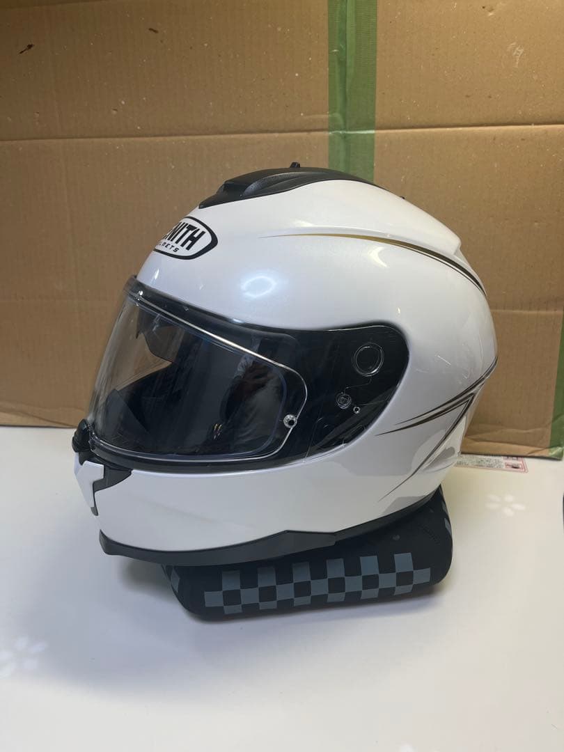 たこち　ヤマハ フルフェイスヘルメット パールホワイト　Ｌサイズ バイク ヘルメット フルフェイスヘルメット ノスタルジックヘルメット