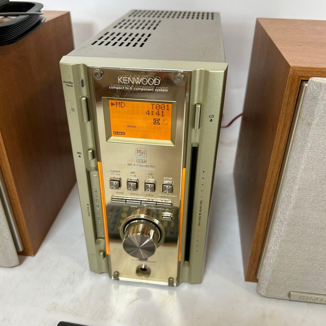 KENWOOD CD/MDコンポ ES-3MD 2004年製 - メルカリ