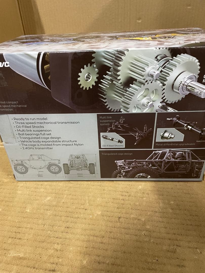 P.D UDIRC 2.4GHz 4WD 1/24 UCX2405-PRO 黒色