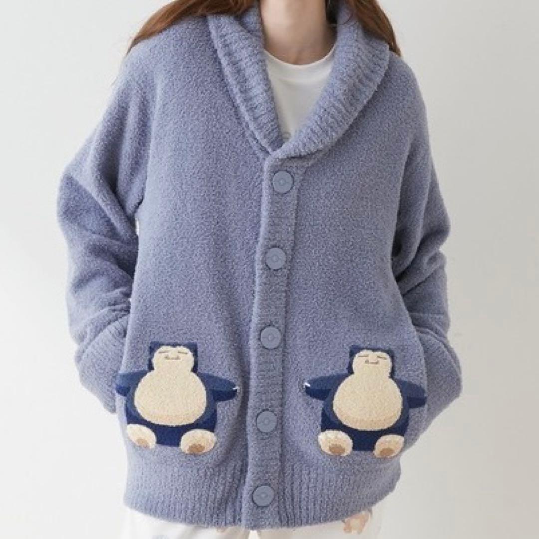 未使用・タグ付 ジェラートピケ カビゴン ポケモン カーディガン