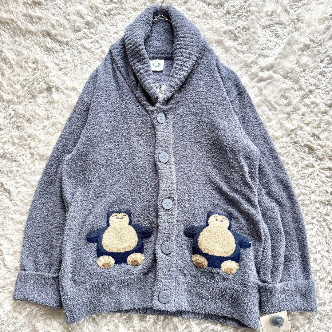 未使用・タグ付 ジェラートピケ カビゴン ポケモン カーディガン