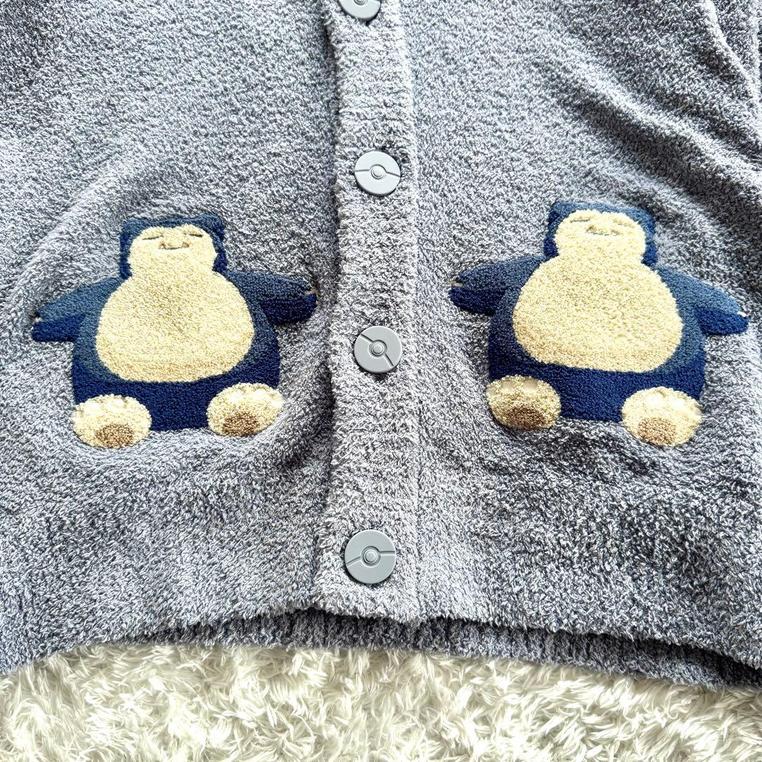 未使用・タグ付 ジェラートピケ カビゴン ポケモン カーディガン