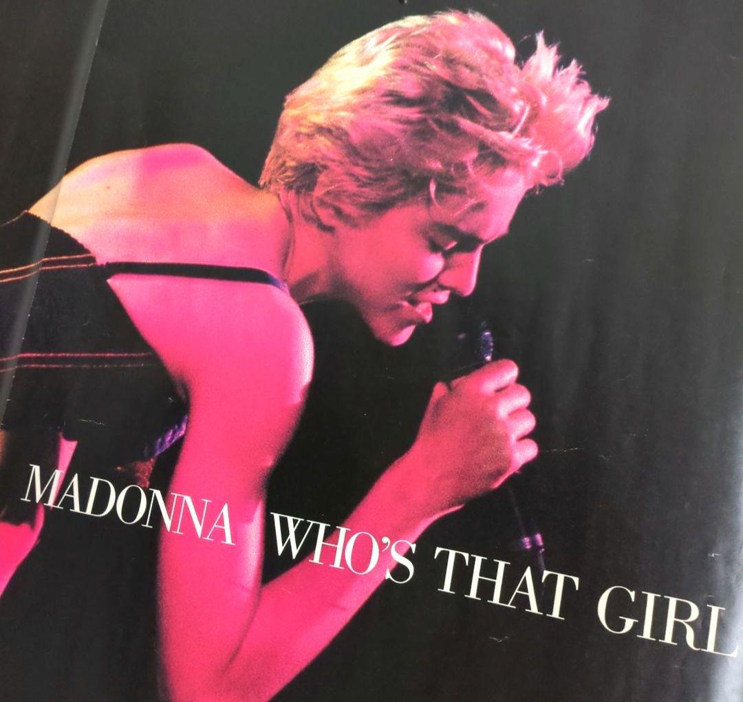 【希少レア品】MADONNA マドンナ 1987年日本公演 ＜ポスタークリップ＞