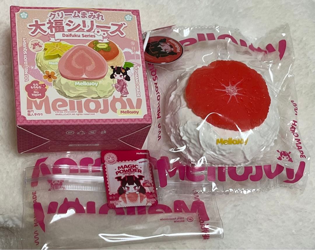 メロジョイ クリームまみれ大福シリーズ グレープフルーツ Mellojoy
