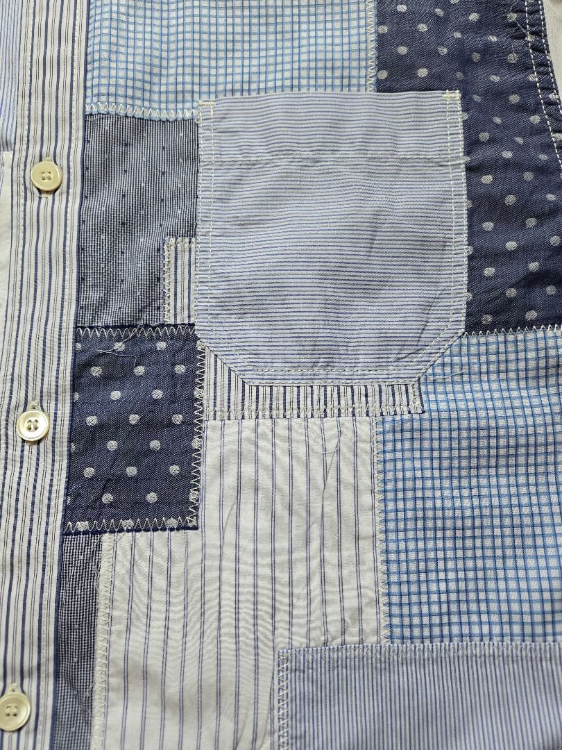 JUNYA WATANABE MANパッチワーク長袖シャツ Mサイズ - メルカリ