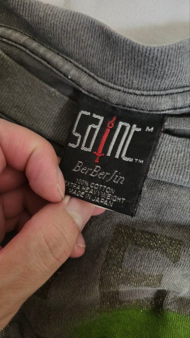 Saint Mxxxxxx x BerBerJin x GReeeeN Tシャツ - メルカリ