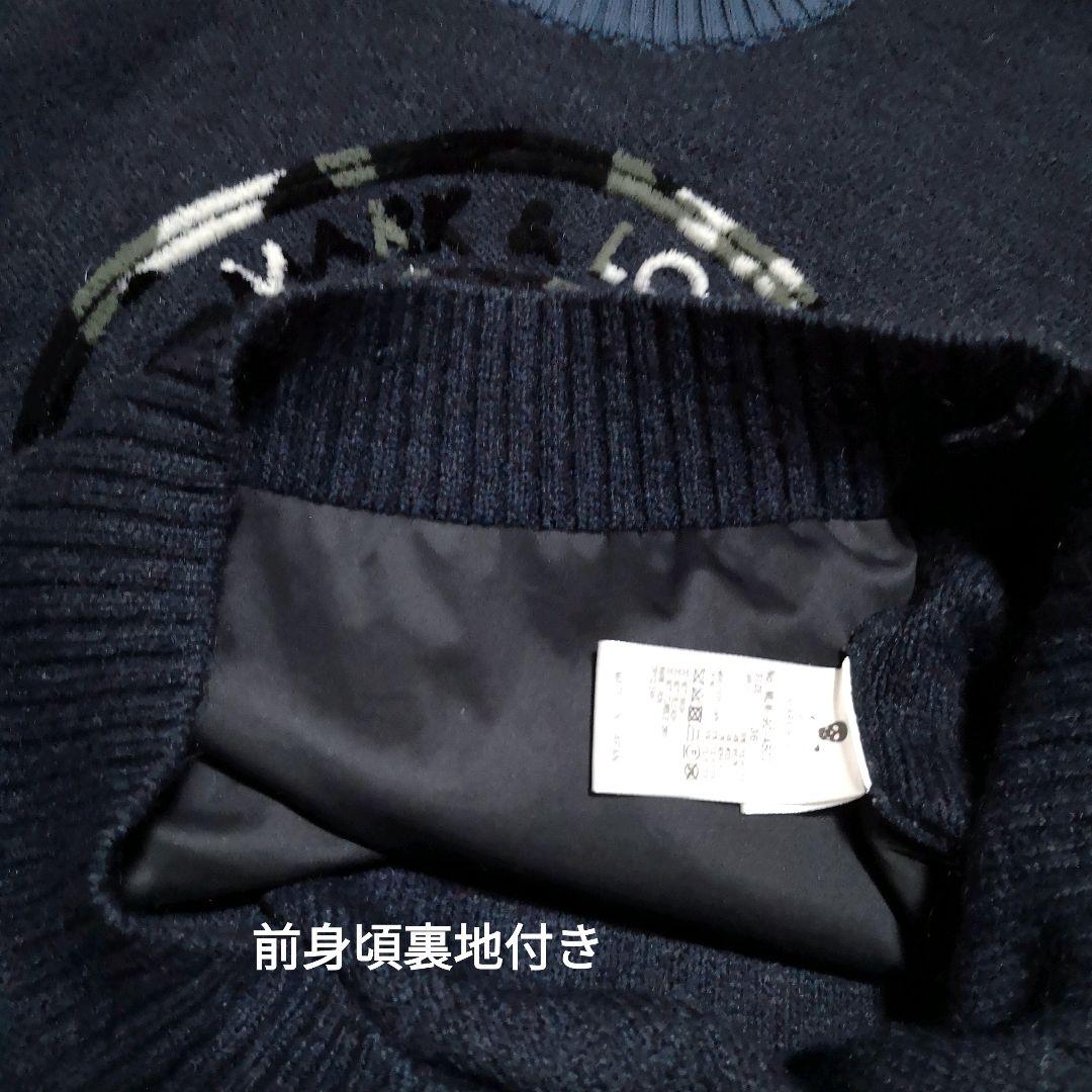 MARK&LONA☆迷彩スカルニットセーター36キムタクパーリーゲイツ