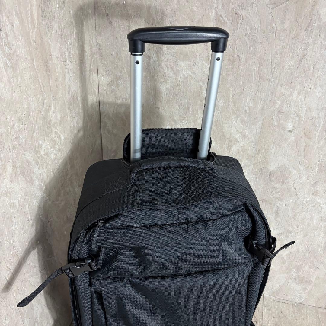 極美品 無印良品 MUJI 撥水 ソフトキャリーケース 40L 黒 軽量 - メルカリ